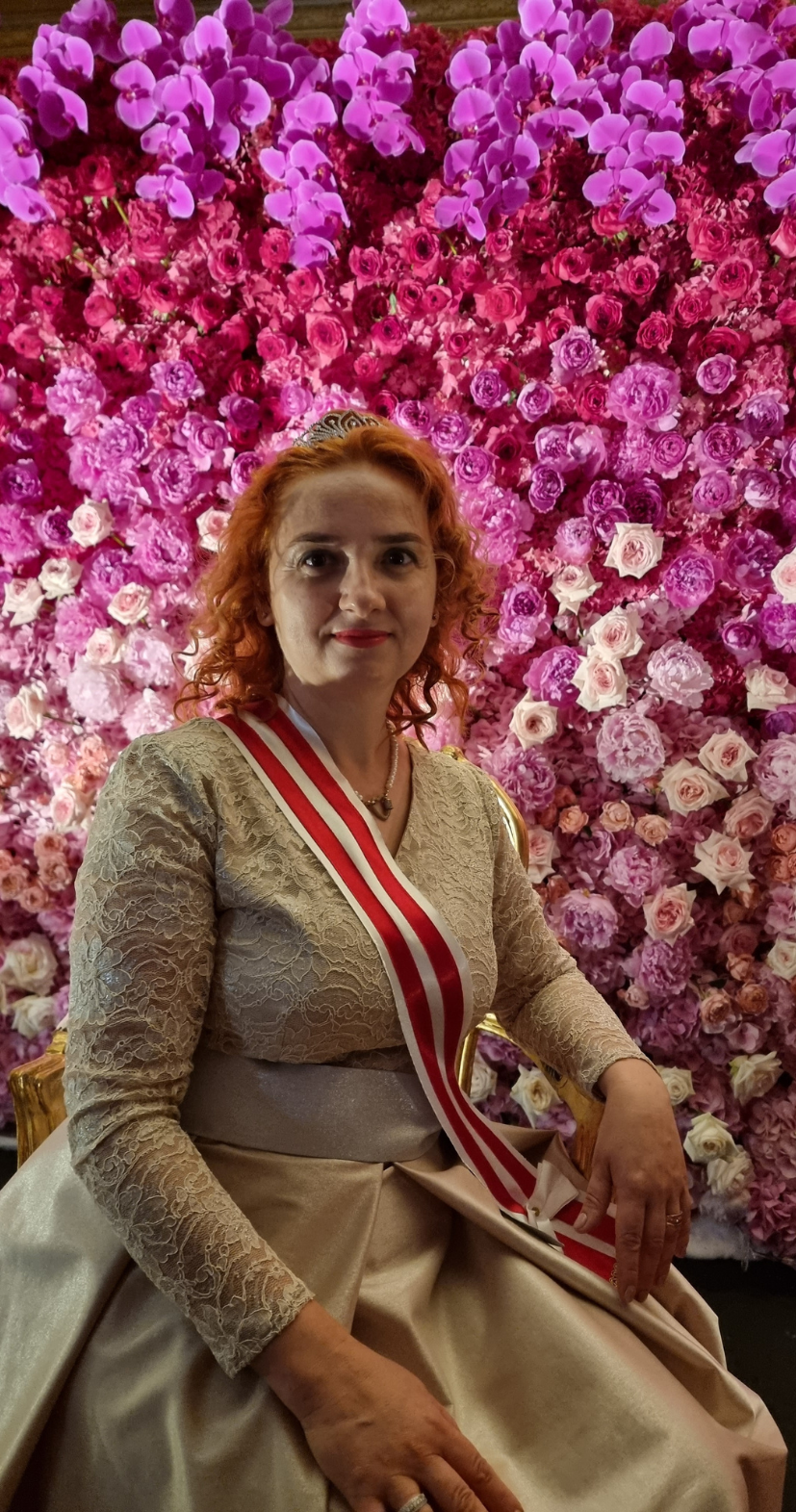 Mihaela Furtuna Monaco Hotel Hermitage balul printilor si al printeselor